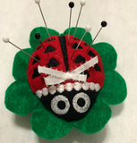 In-The-Hoop Ladybug Pincushion