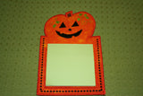 FREE! In-the-Hoop Pumpkin Notepad Cover